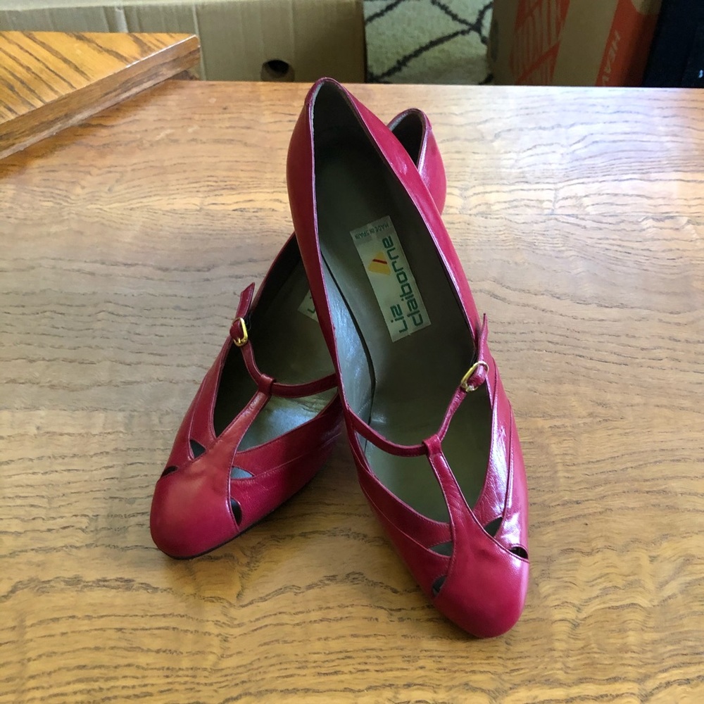 Red Liz Claiborne shoes